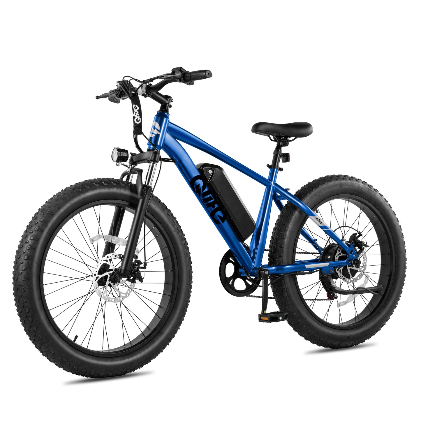 Hopepeak EB13 26" Fat Tire Electric Bike, Peak 1500W Motor 48V 13Ah Adult eBike Up to 28MPH Electric Bicycle, 4.0 Fat Tire Electric Mountain Bike, 7-Speed, Removable Battery