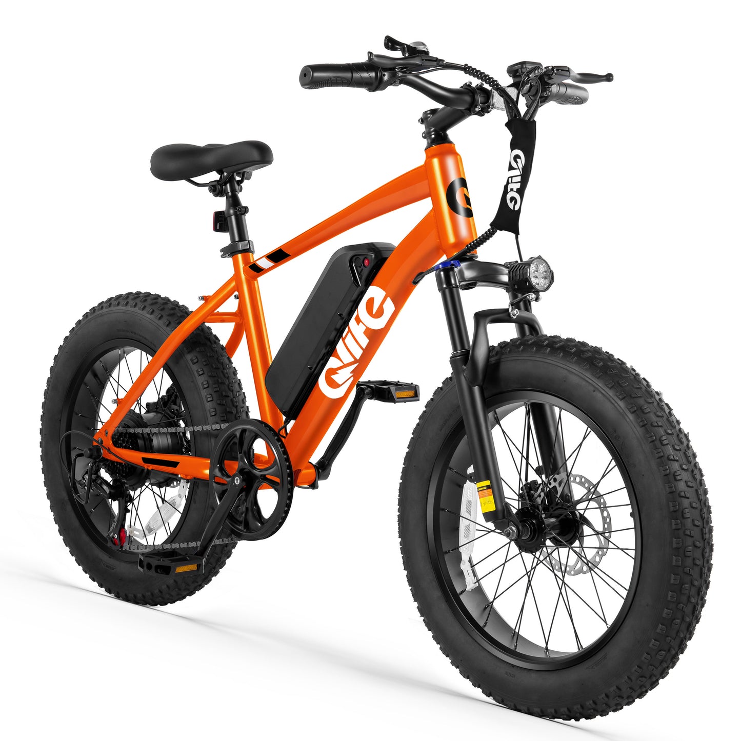 EB50 Racer Fat Tire Electric Bicycle for Adults, Over 20MPH Mountain Ebike