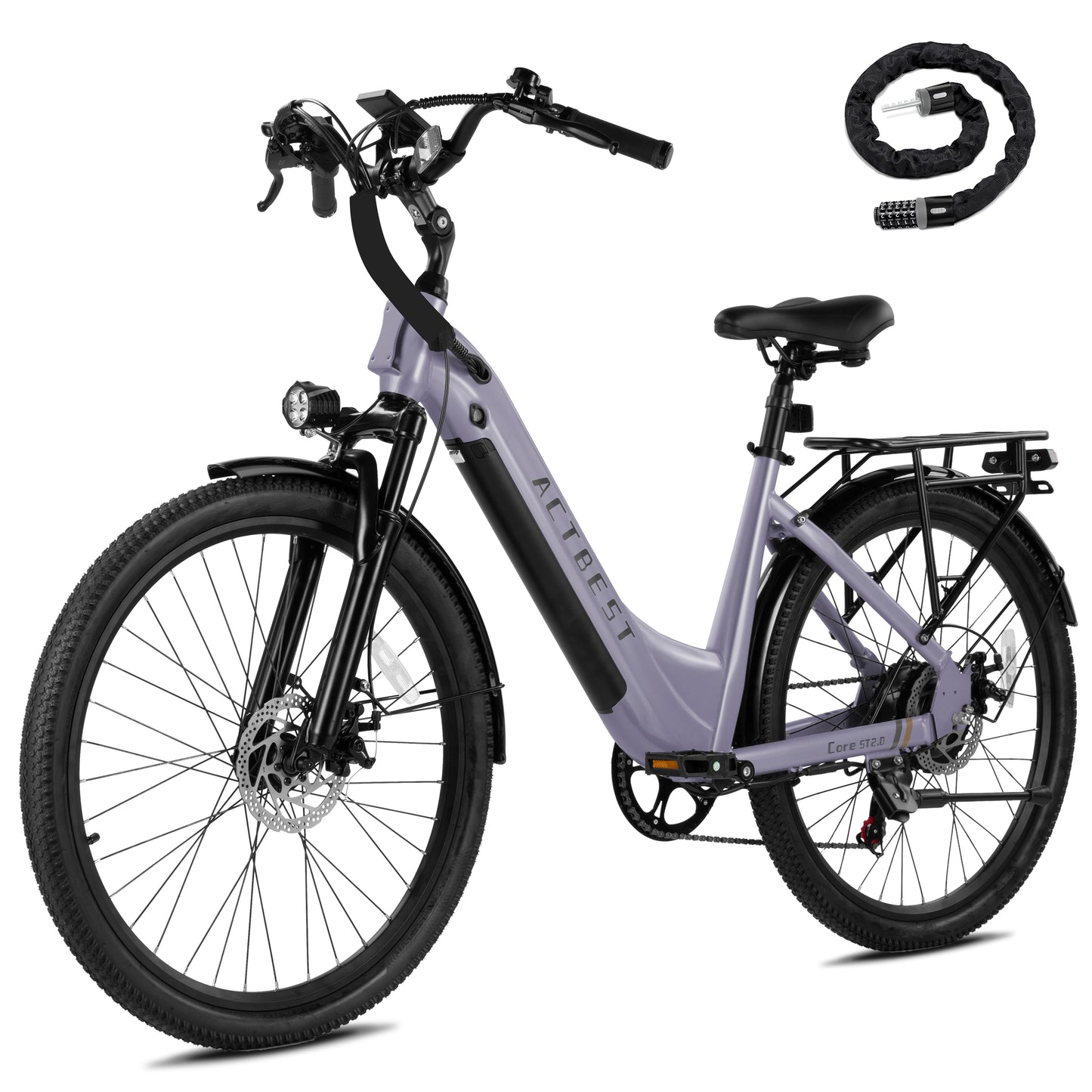 AT49 Electric Bike for Adults over 750W Peak Motor Ebike