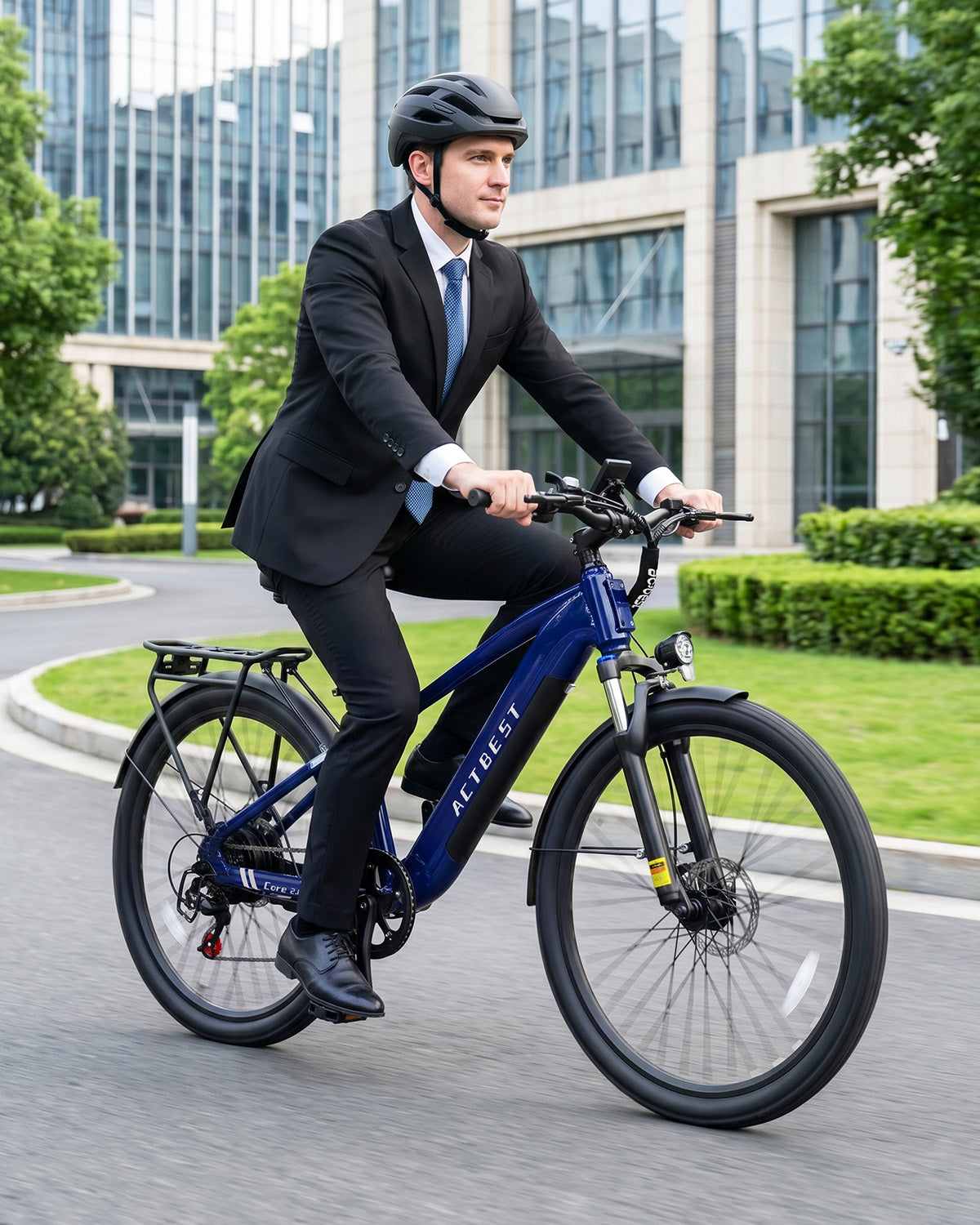 AA AT4826 Actbest 26" Electric Bike for Adults, Peak 1200W, 500Wh Removable Battery, Torque Sensor Cruiser Ebike, Front Suspension,Lightweight Ebike, 7-Speed Electric Bicycles