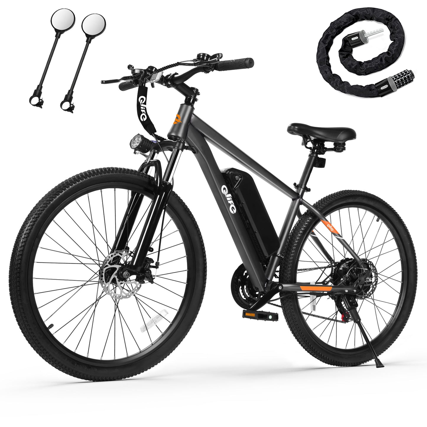 EB20-26Electric Bike for Adults - 21-Speed Mountain Lightweight Ebike with Peak 750W 20MPH Brushless Motor