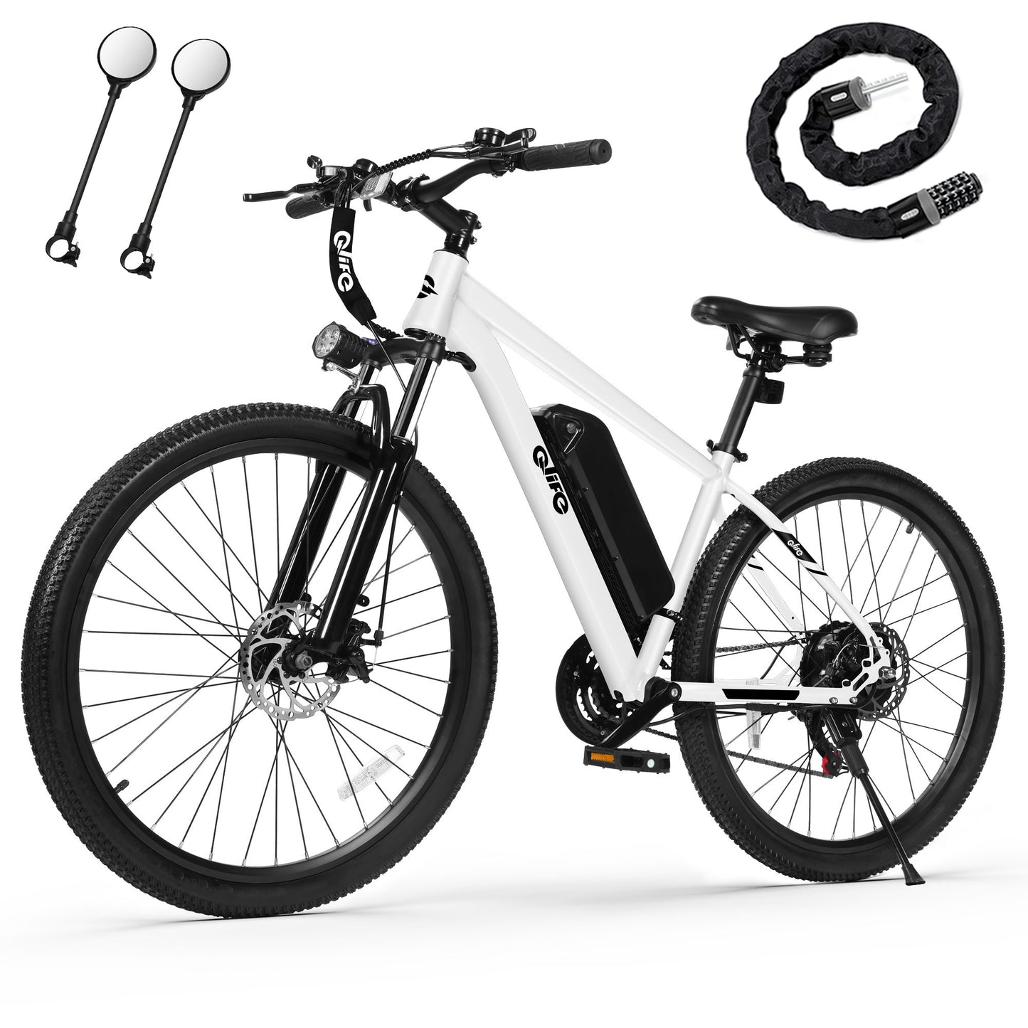 EB20-26Electric Bike for Adults - 21-Speed Mountain Lightweight Ebike with Peak 750W 20MPH Brushless Motor