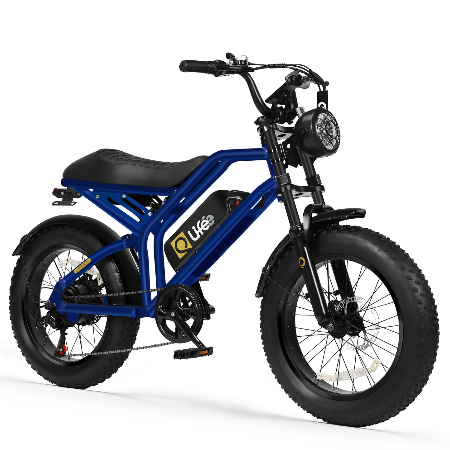 EB42 Spark Electric Bike for Adults, with Dual Suspension & Brakes Motorcycle