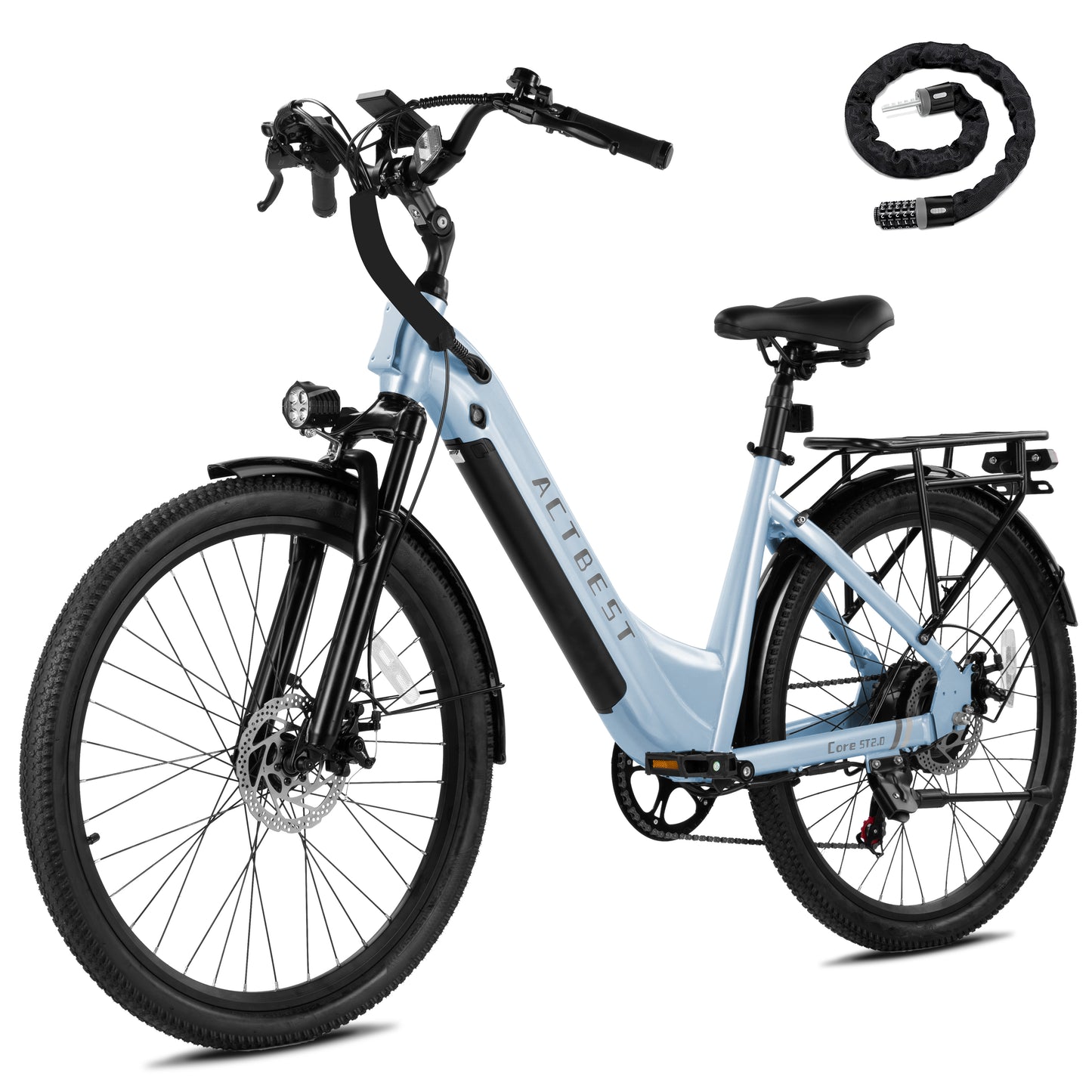 AT49 Electric Bike for Adults over 750W Peak Motor Ebike