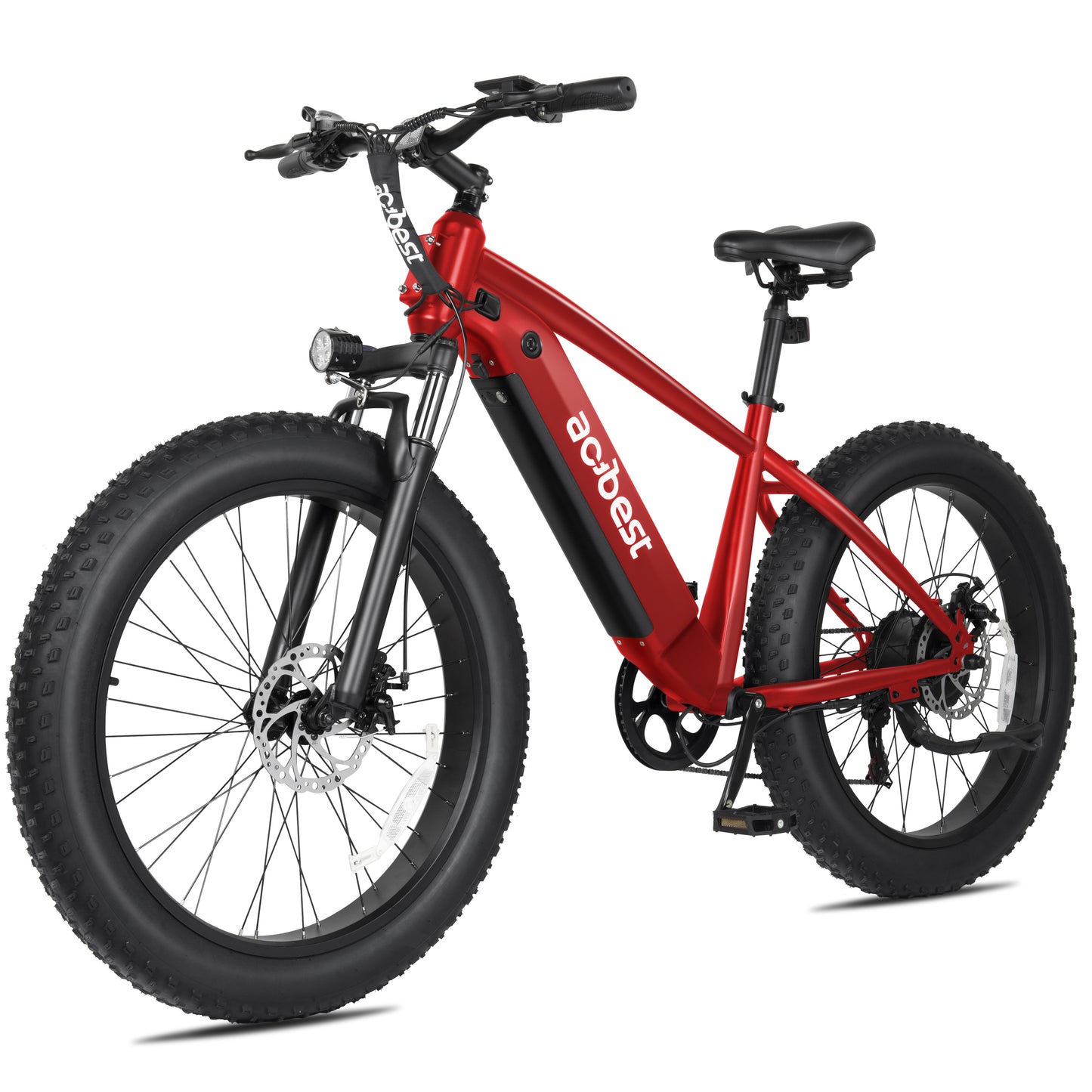 AT07 Ranger Electric Bicycle for Adults,26"*4"Fat Tire Electric Mountain Bike