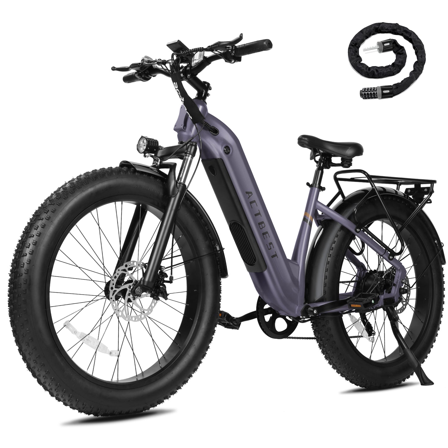 AT19 Electric Bike for Adults-Peak over 750W 20MPH Brushless Motor