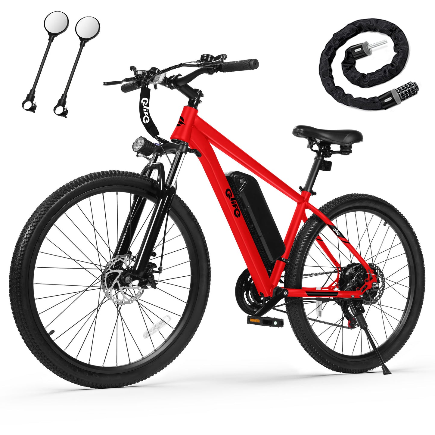 EB20-26Electric Bike for Adults - 21-Speed Mountain Lightweight Ebike with Peak 750W 20MPH Brushless Motor