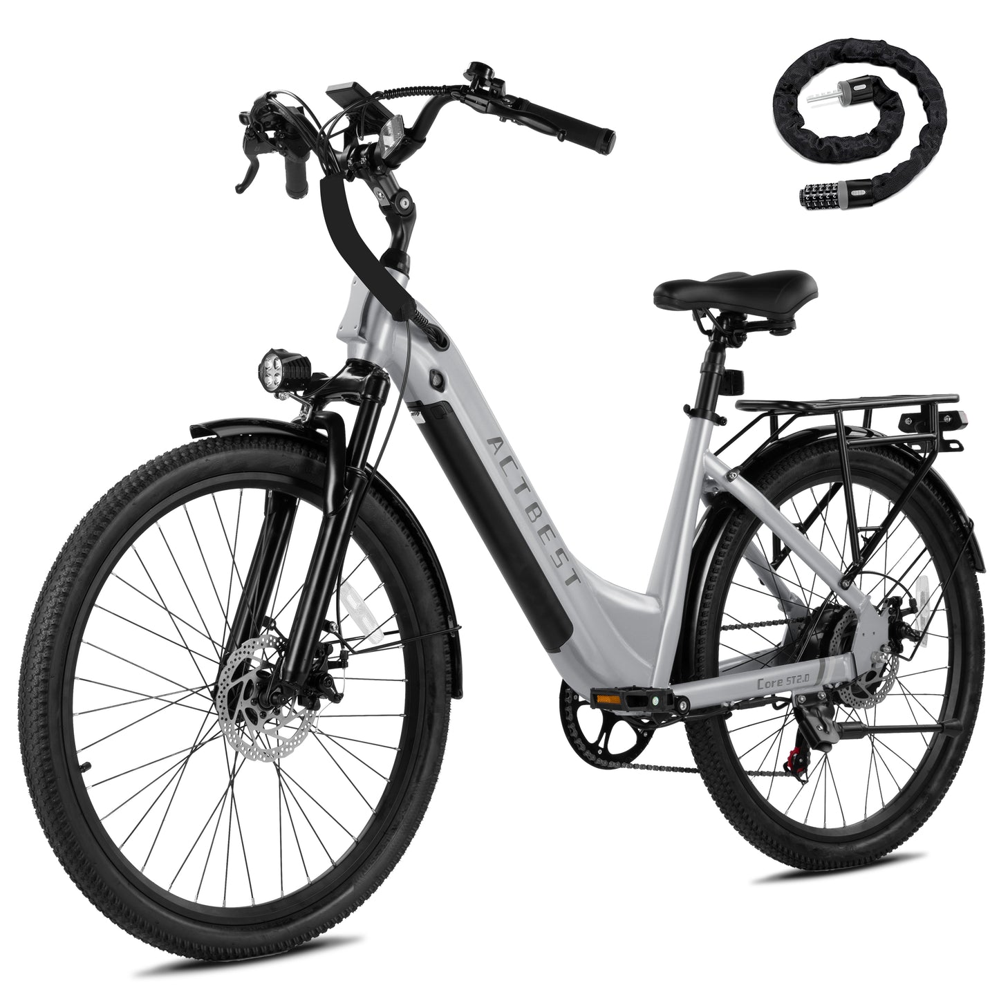 AT49 Electric Bike for Adults over 750W Peak Motor Ebike