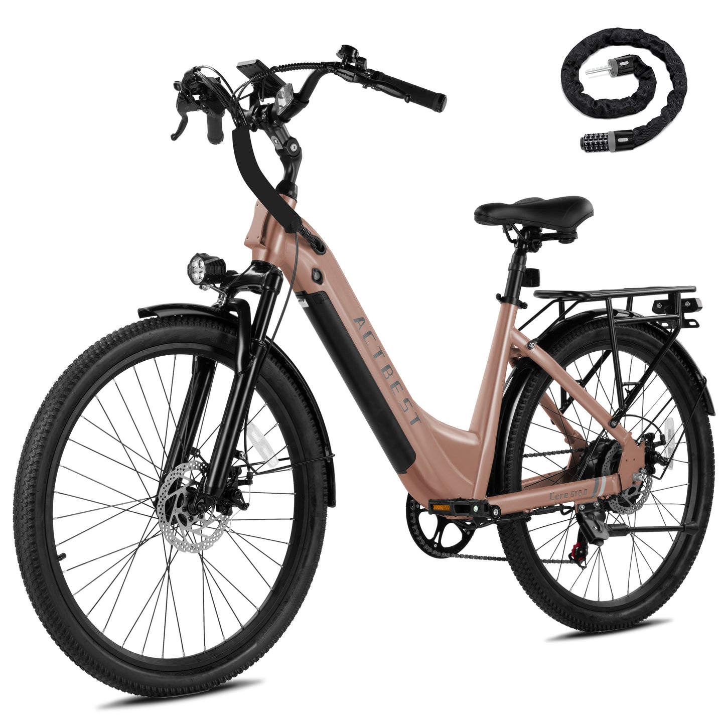 AT49 Electric Bike for Adults over 750W Peak Motor Ebike