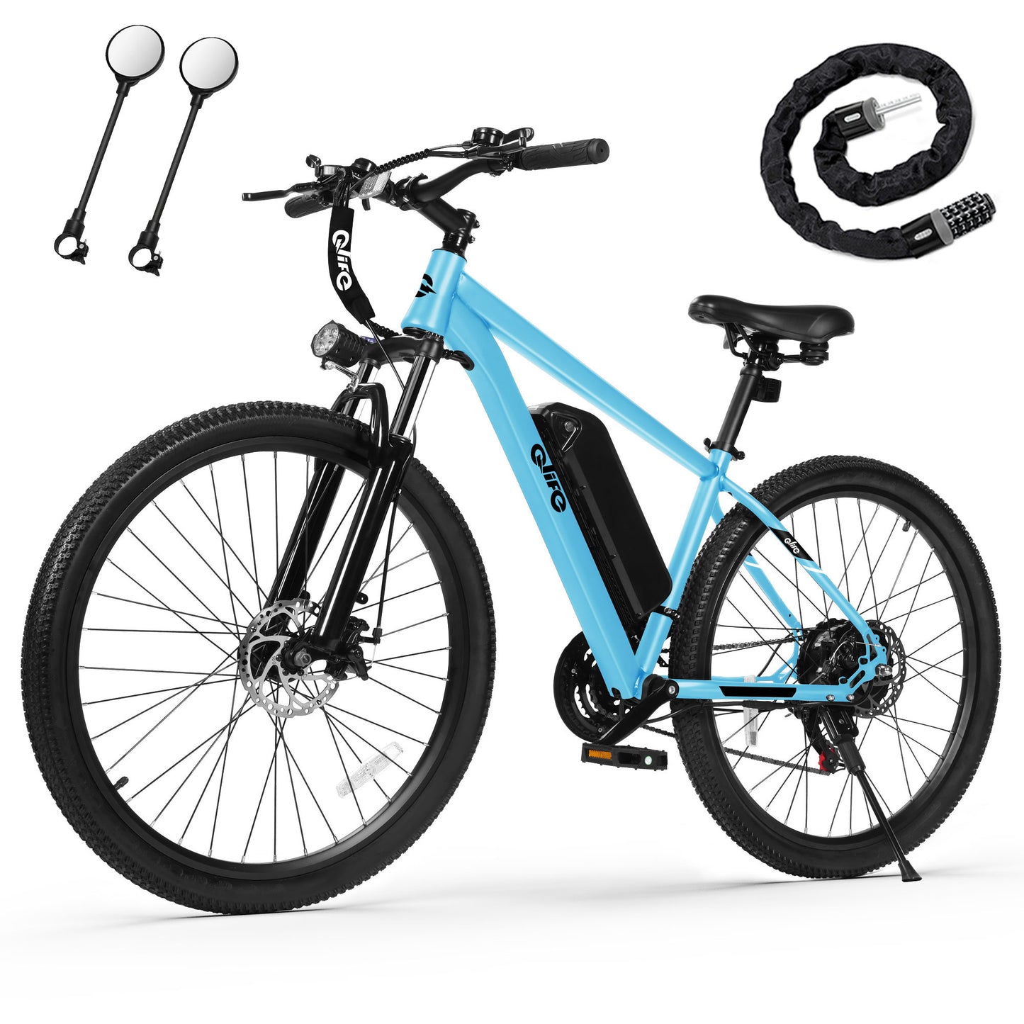 EB20-26Electric Bike for Adults - 21-Speed Mountain Lightweight Ebike with Peak 750W 20MPH Brushless Motor
