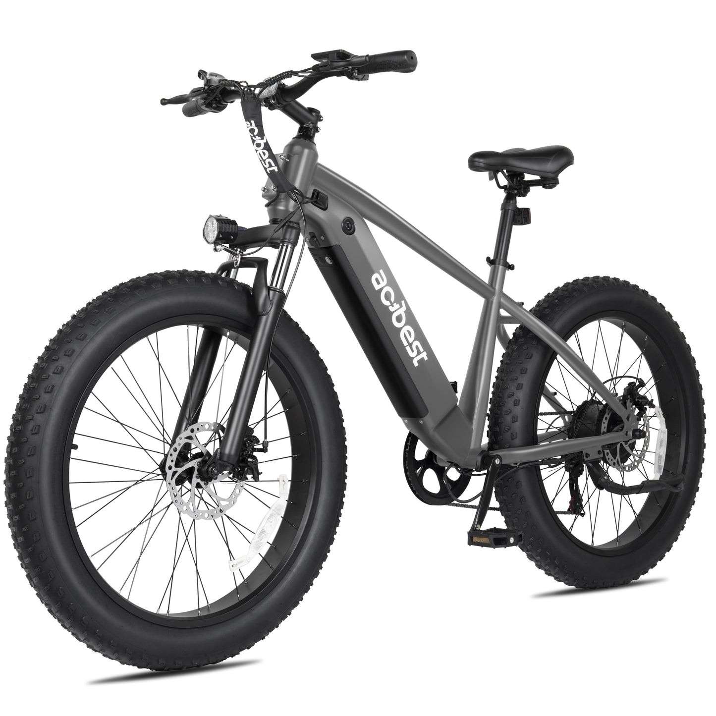 AT07 Ranger Electric Bicycle for Adults,26"*4"Fat Tire Electric Mountain Bike
