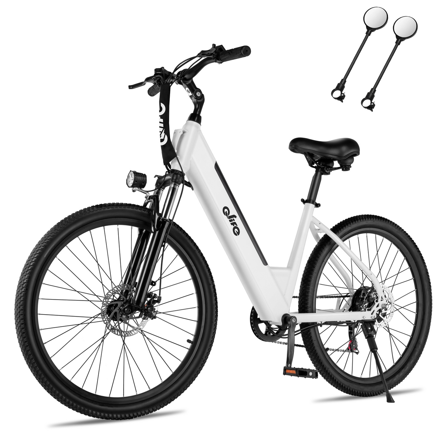 EB16 Cityone Electric Bike for Adults 26" Step-Through 22MPH Ebike with 2.1" Tire