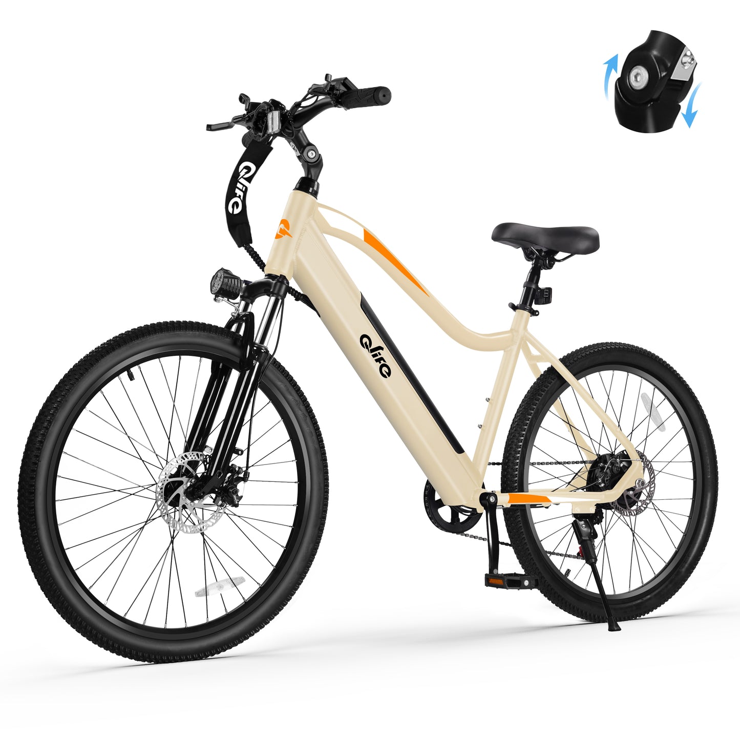 EB17Electric Bike for Adults 26" Ebike with 2.1" Tire