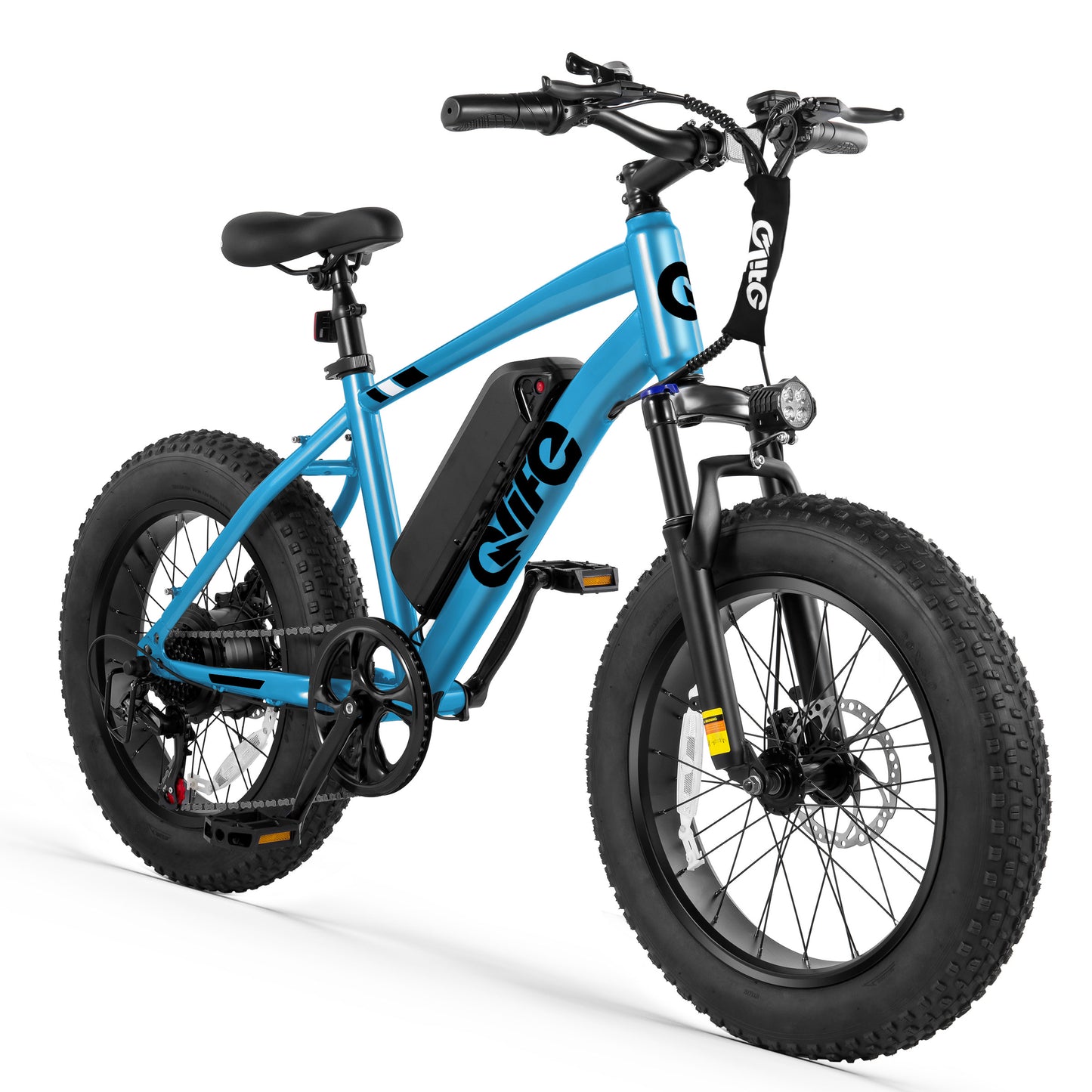 EB50 Racer Fat Tire Electric Bicycle for Adults, Over 20MPH Mountain Ebike