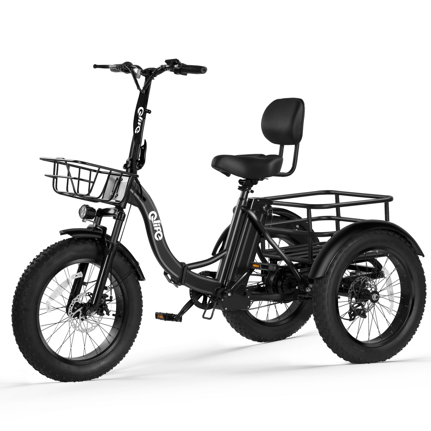 EB11  Triker Plus Electric Bike Peak 750W Brushless Motor Electric Tricycle for Adults