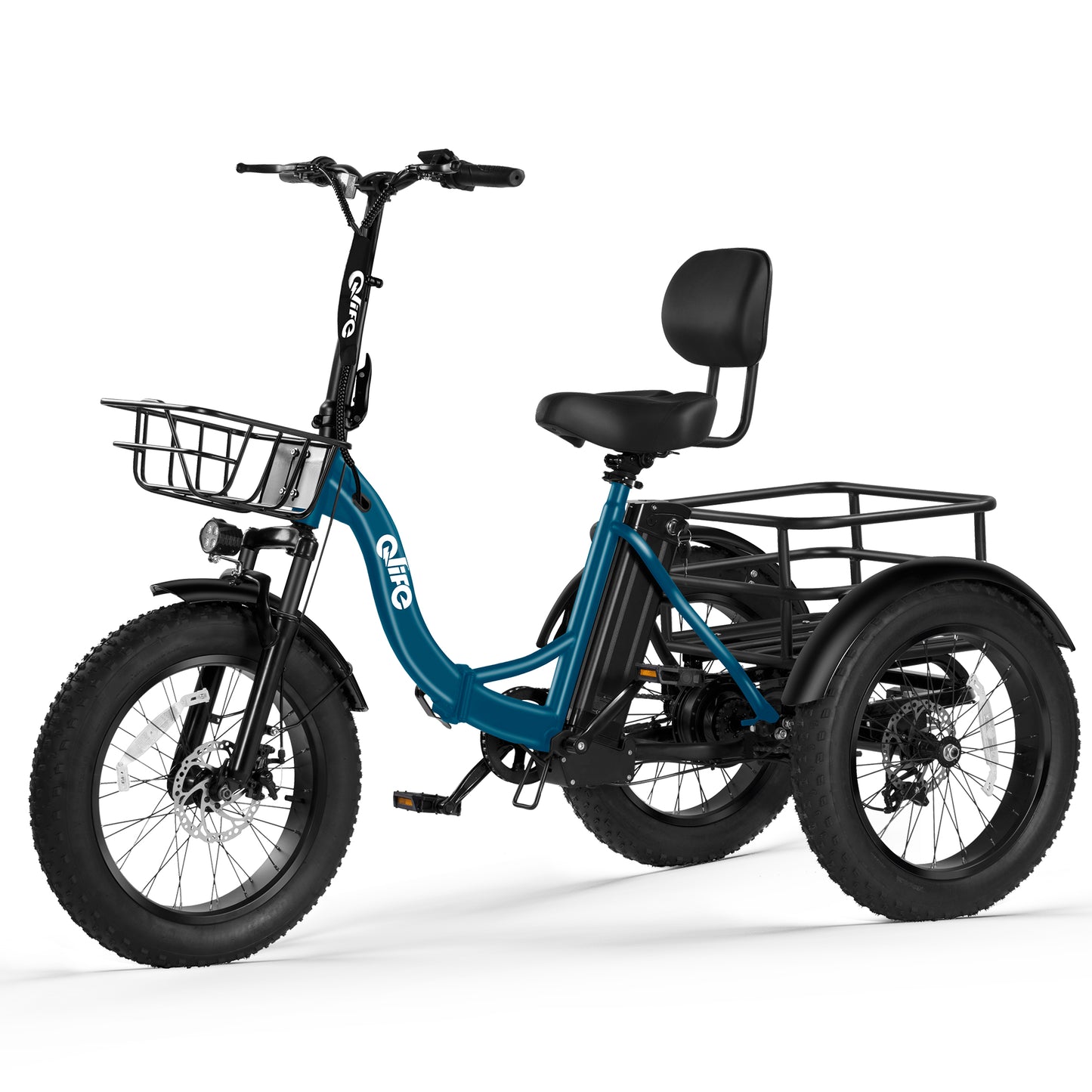 EB11  Triker Plus Electric Bike Peak 750W Brushless Motor Electric Tricycle for Adults