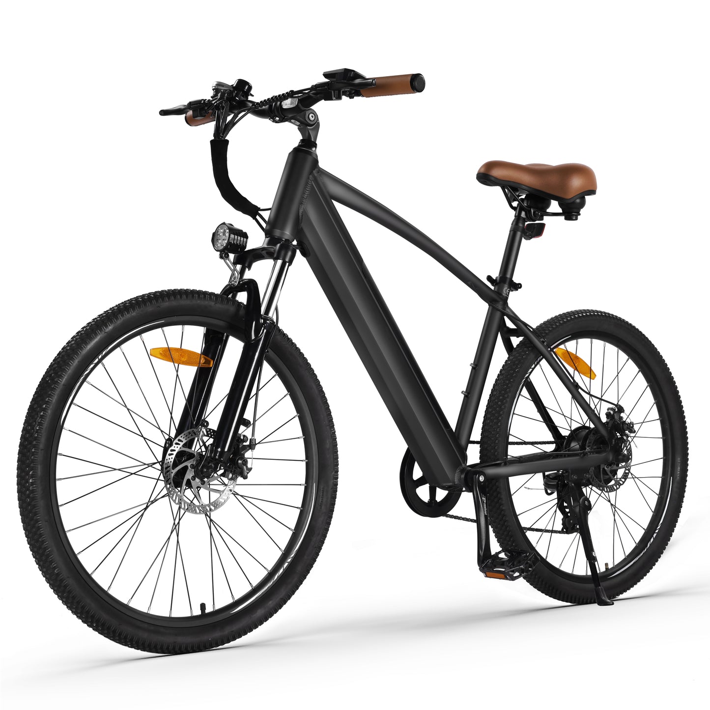 Actbest Core Electric Bike for Adults, 27.5" Step Thru Electric Bicycle, Peak 750W Brushless Motor, 48V Removable Battery, up to 20MPH Cruiser Ebike with 7-Speed (Gray)