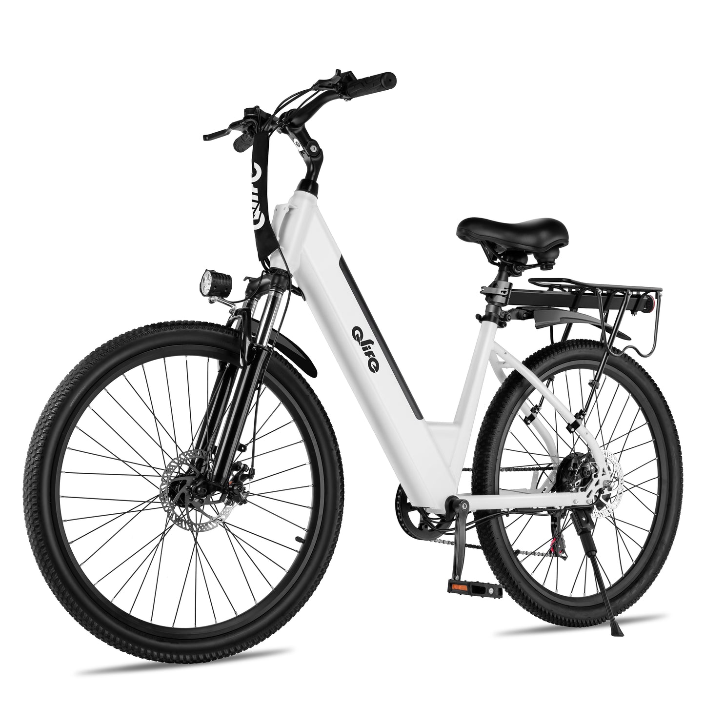 EB16 Cityone Electric Bike for Adults 26" Step-Through 22MPH Ebike with 2.1" Tire