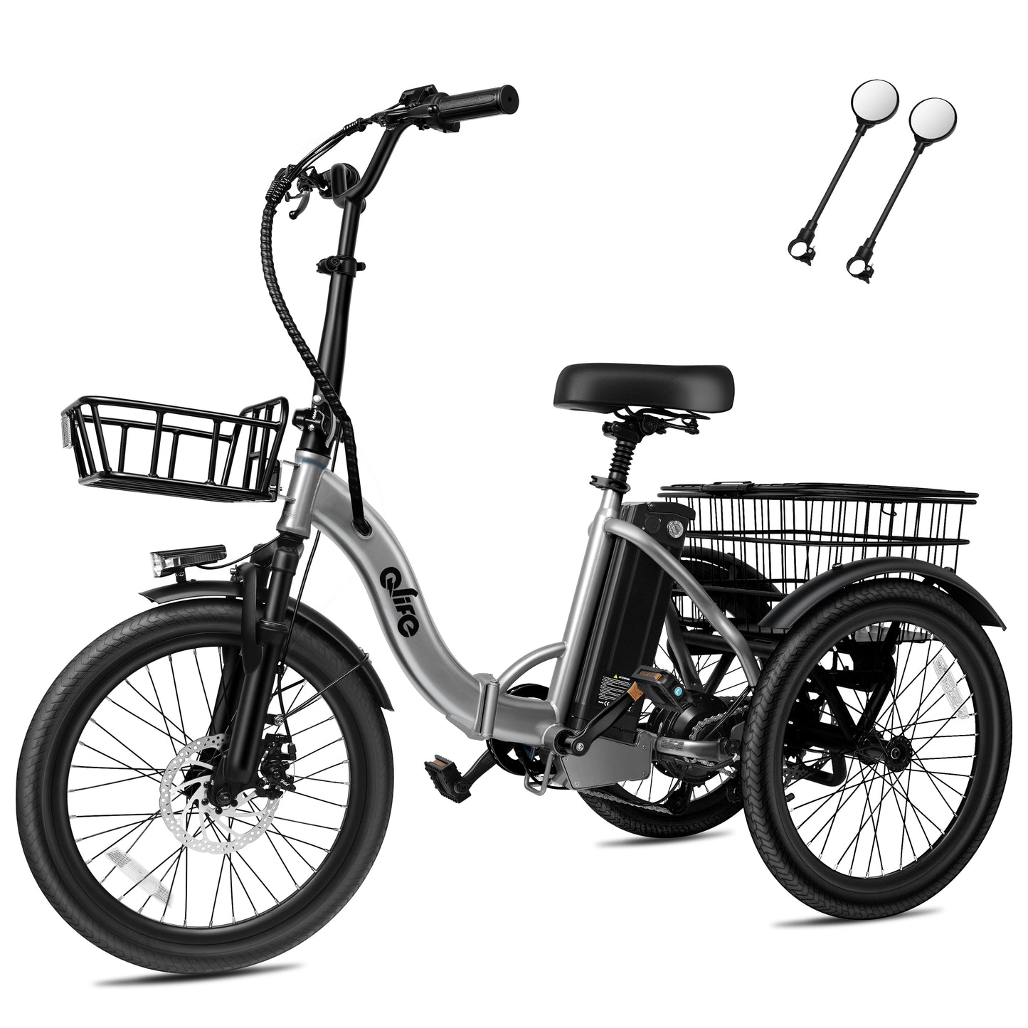 EB58Electric Folding Tricycle for Adults
