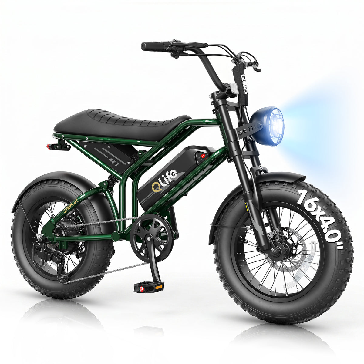 Hopepeak EB41 Spark D1 16x4.0" Electric Bike for Adults
