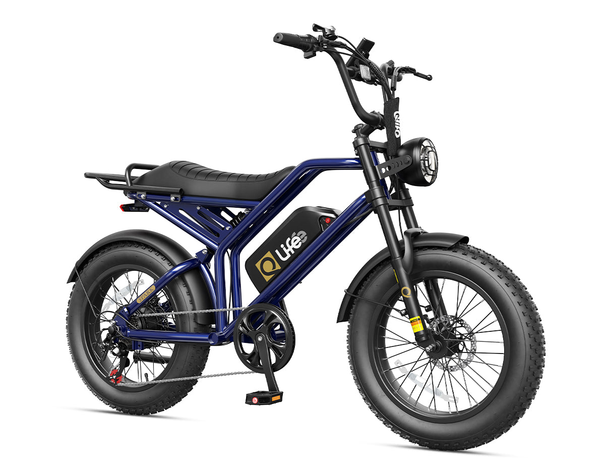 EB42 Spark Electric Bike for Adults, with Dual Suspension & Brakes Motorcycle