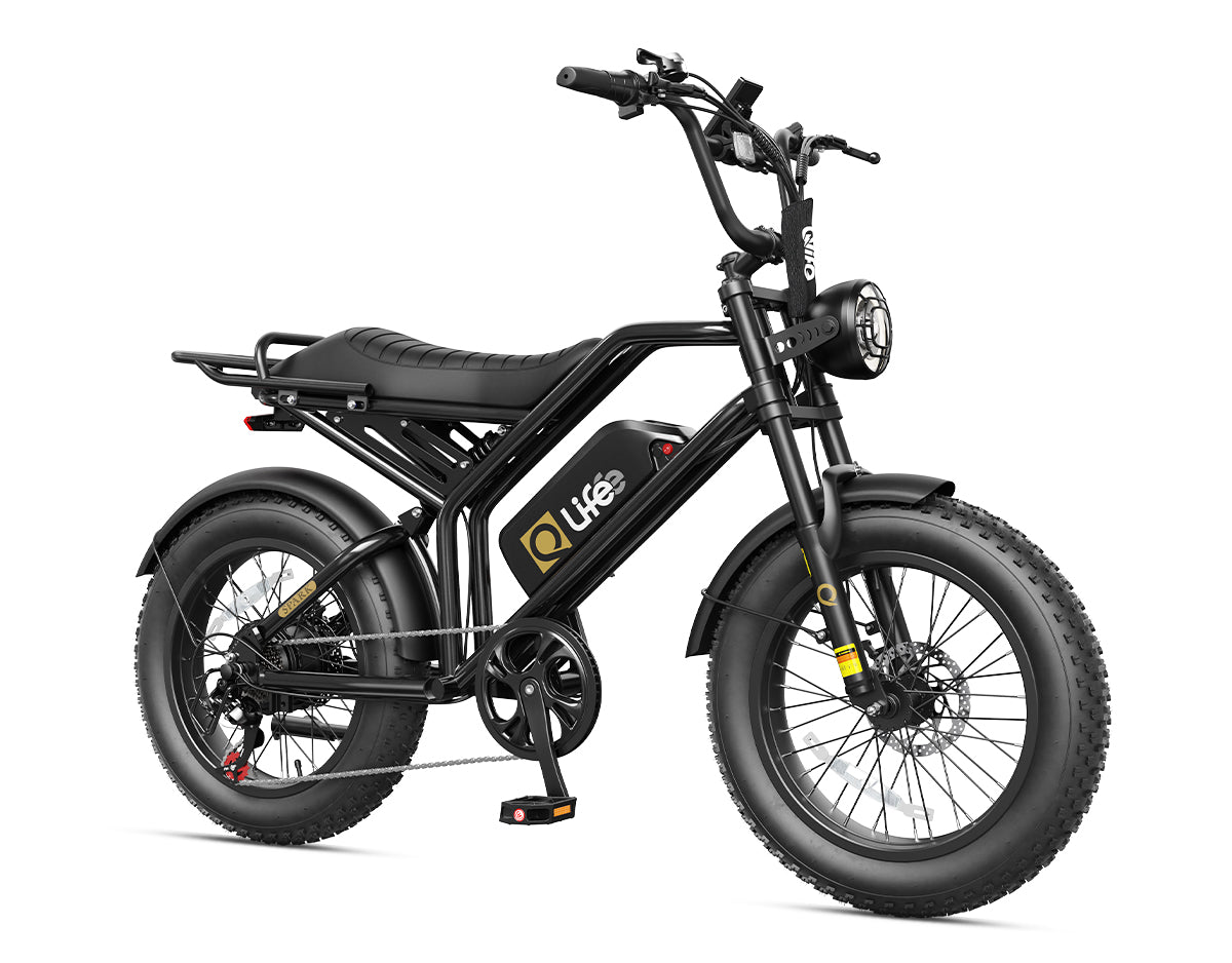 EB42 Spark Electric Bike for Adults, with Dual Suspension & Brakes Motorcycle