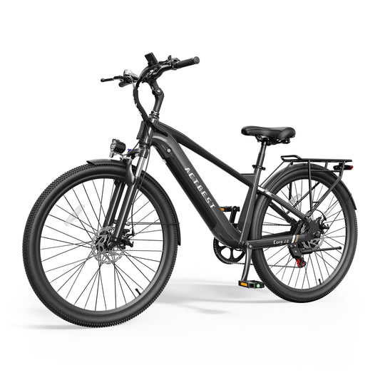Actbest 27.5" Electric Bike for Adults, Peak 1200W, 500Wh Removable Battery, Torque Sensor Cruiser Ebike, Front Suspension,Lightweight Ebike, 7-Speed Electric Bicycles