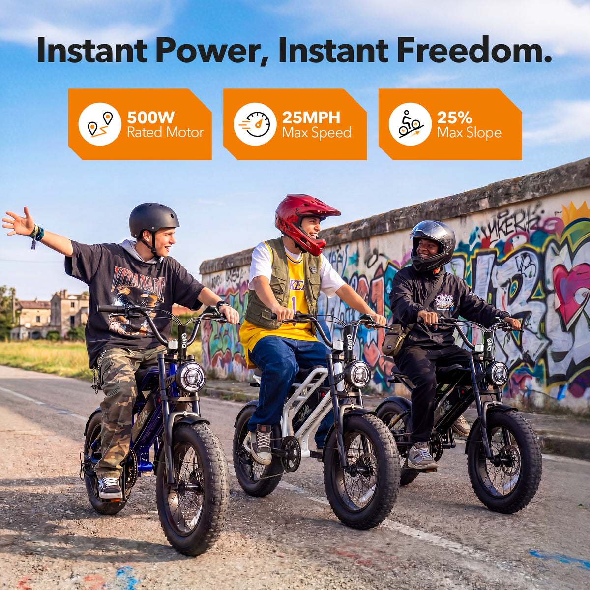 Hopepeak EB41 Spark D1 16x4.0" Electric Bike for Adults
