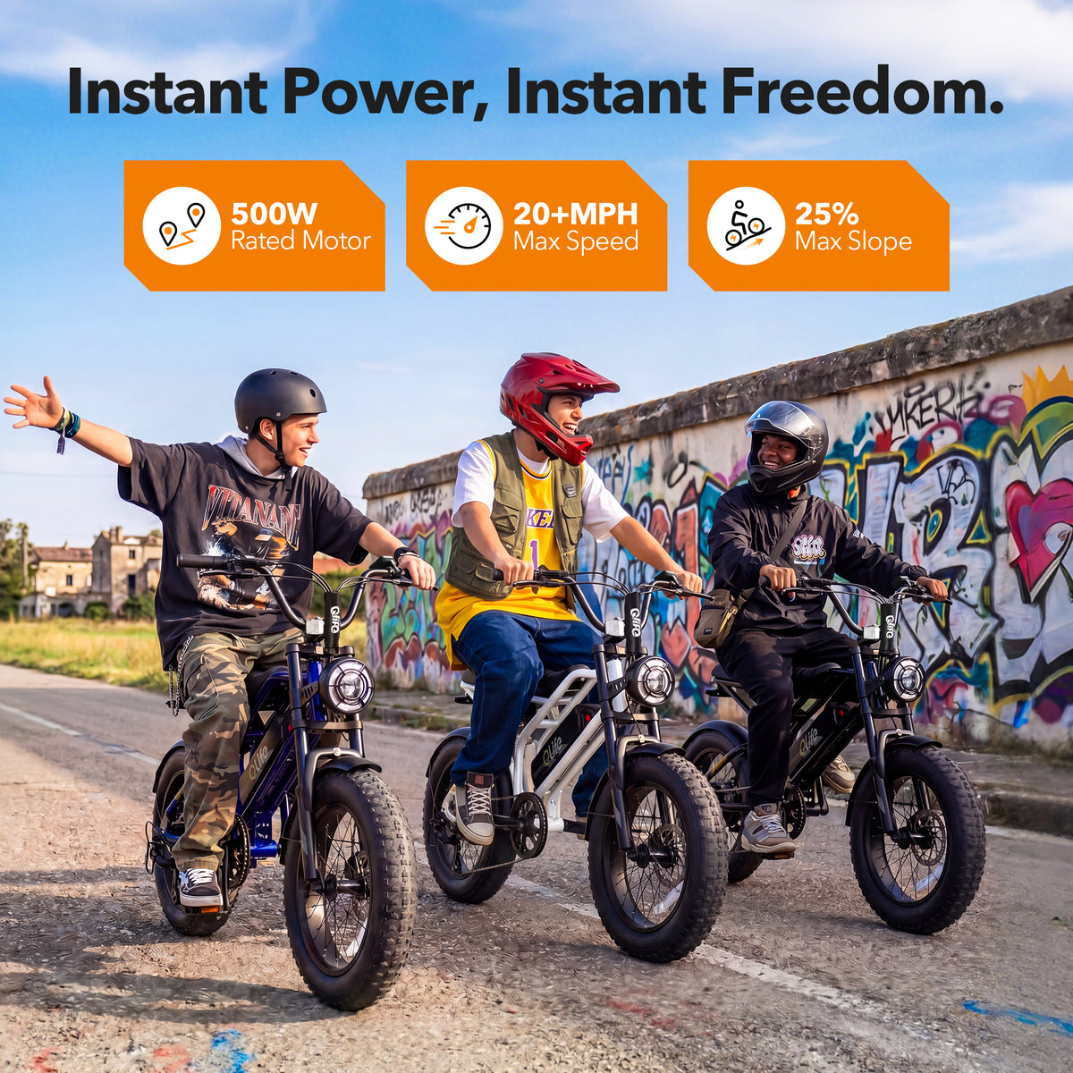 Hopepeak EB41 Spark D1 16x4.0" Electric Bike for Adults