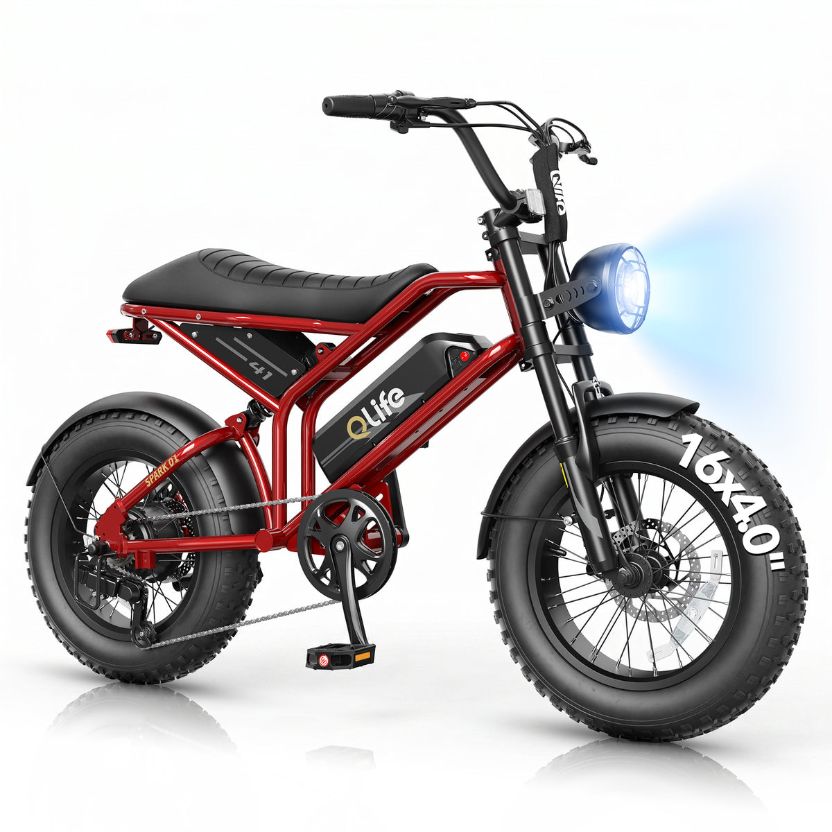 Hopepeak EB41 Spark D1 16x4.0" Electric Bike for Adults
