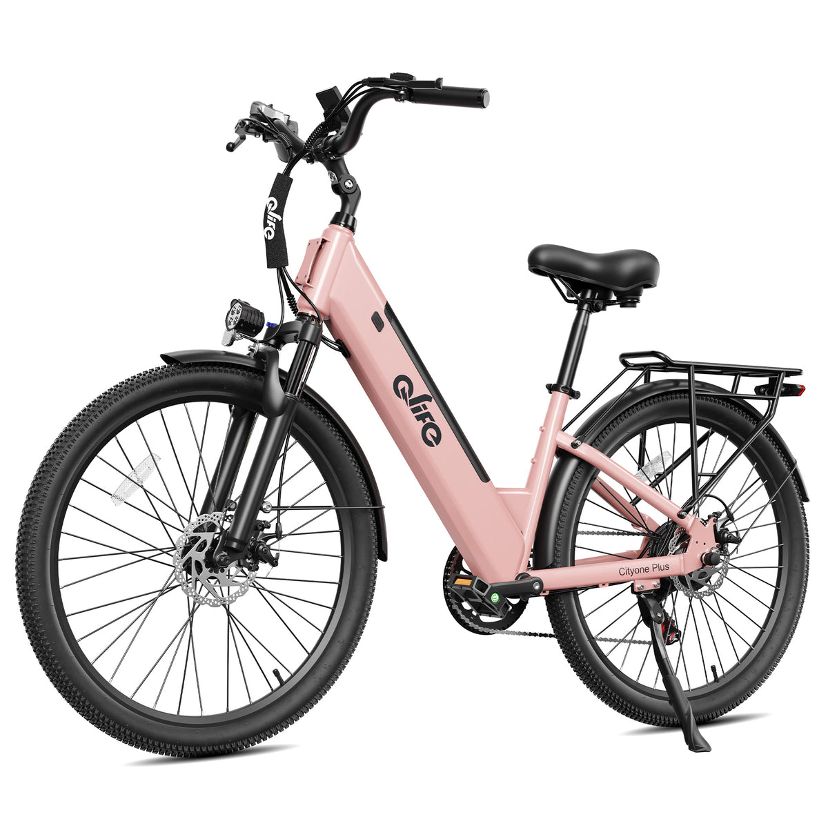 Hopepeak EB69 Cityone Plus Step-Thru Electric Bike for Adults