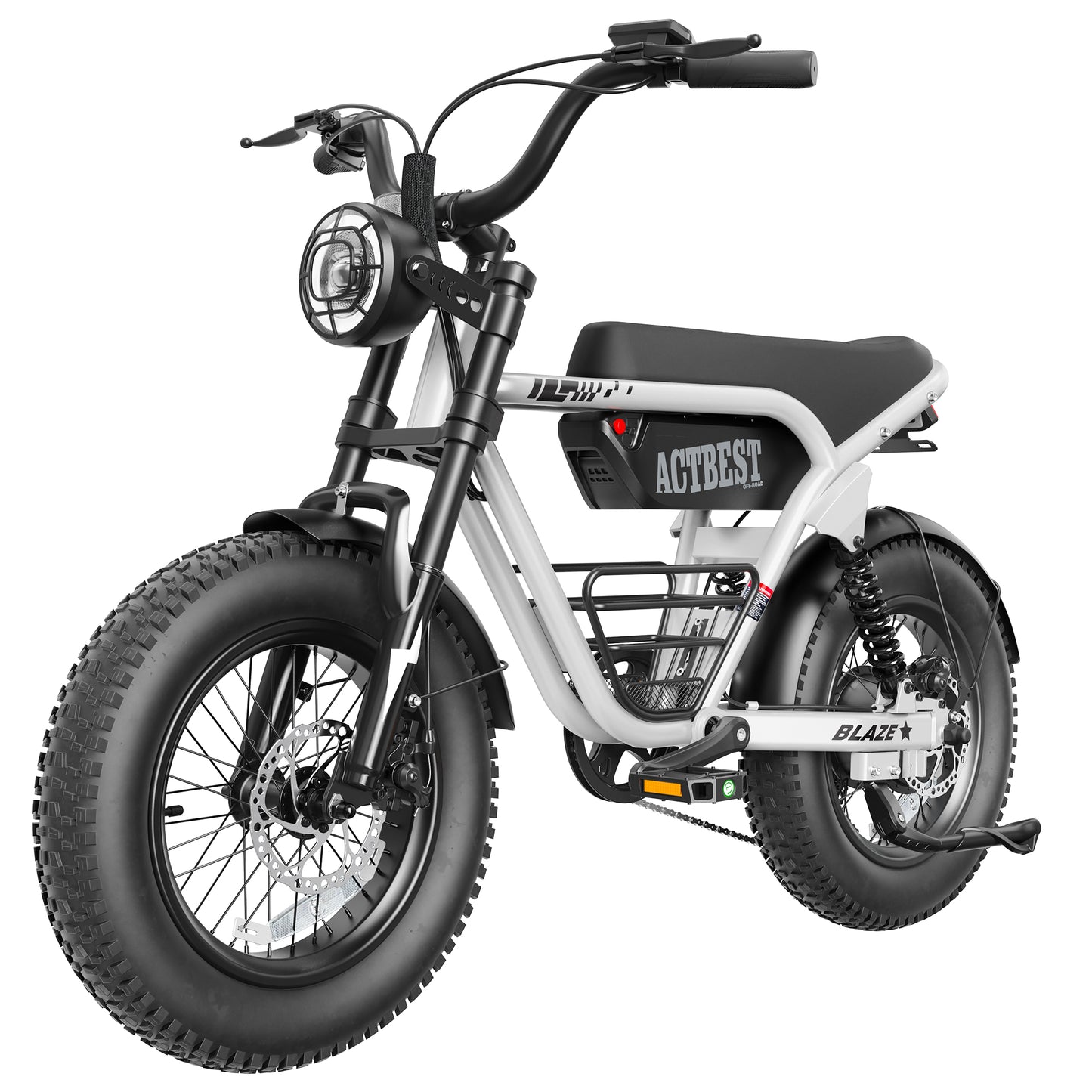 AT56 Blaze Retro Electric Bike for Adults