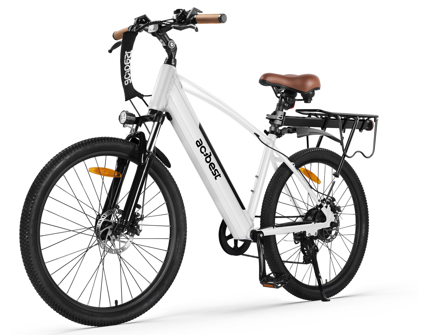Actbest Core Electric Bike for Adults, 27.5" Step Thru Electric Bicycle, Peak 750W Brushless Motor, 48V Removable Battery, up to 20MPH Cruiser Ebike with 7-Speed (Gray)