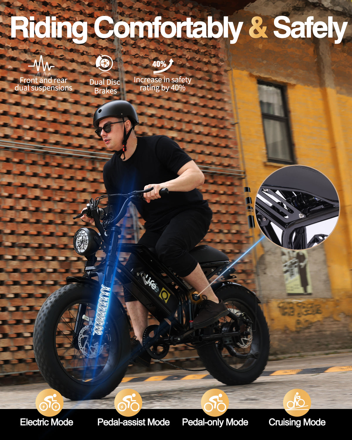 Hopepeak EB42 Spark 20x4.0" EBikes