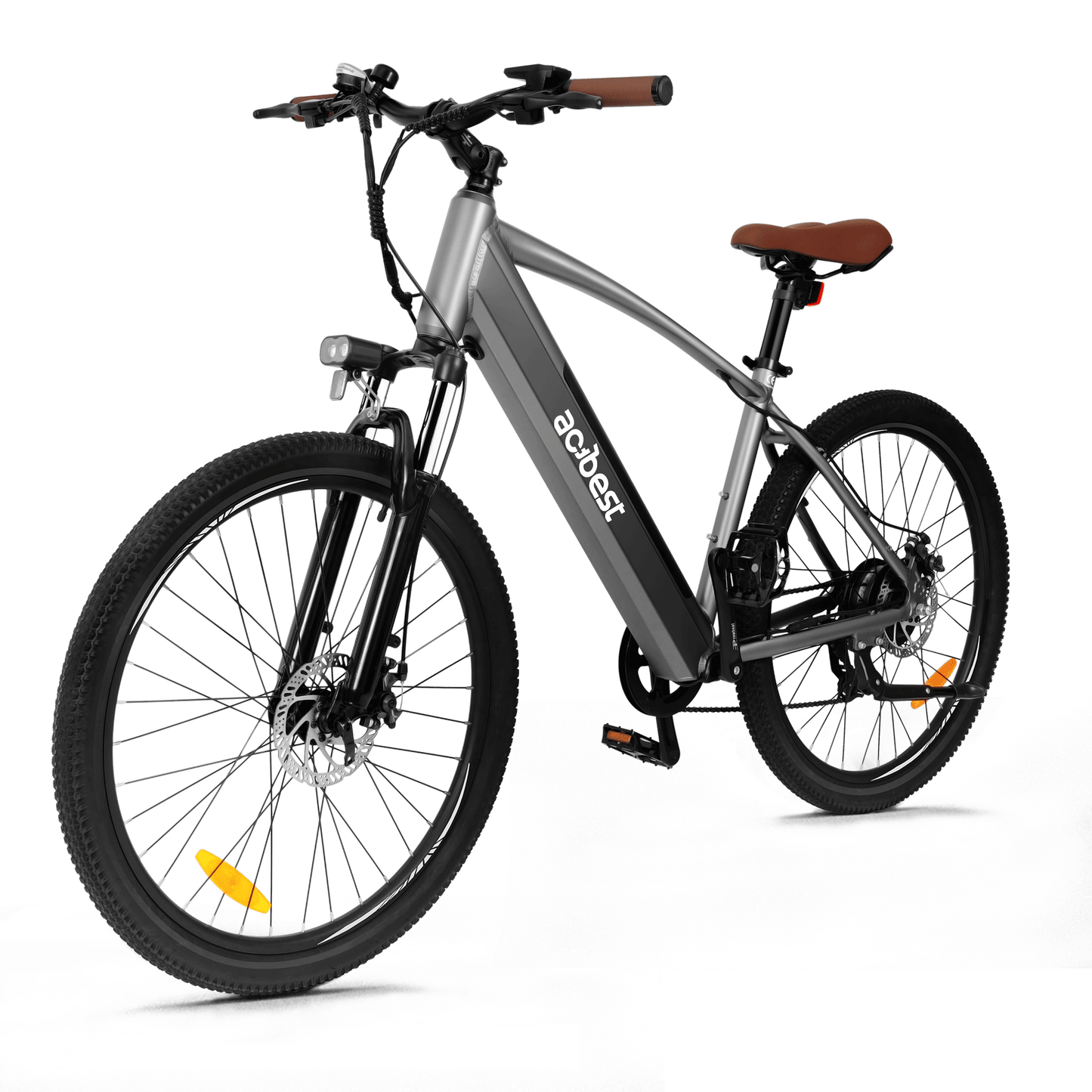 Actbest Core Electric Bike for Adults, 27.5" Step Thru Electric Bicycle, Peak 750W Brushless Motor, 48V Removable Battery, up to 20MPH Cruiser Ebike with 7-Speed (Gray)