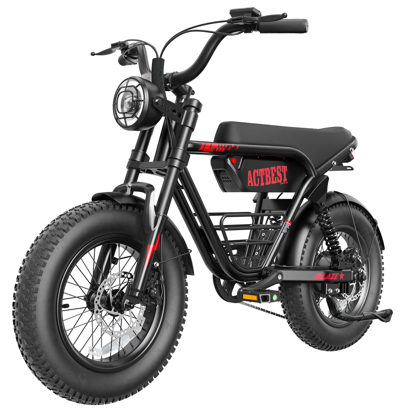 AT56 Blaze Retro Electric Bike for Adults