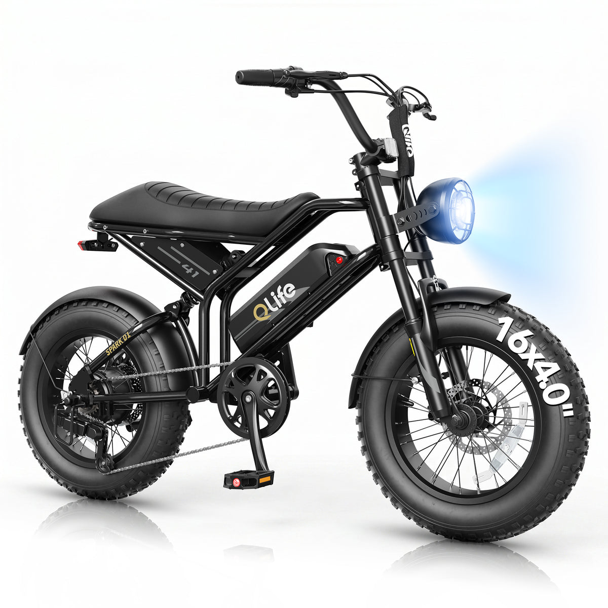 Hopepeak EB41 Spark D1 16x4.0" Electric Bike for Adults