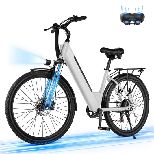 Hopepeak EB16PLUS 26" Electric Bike for Adults