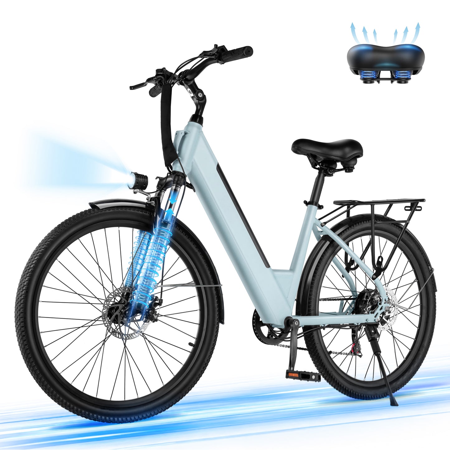 Hopepeak EB16PLUS 26" Electric Bike for Adults