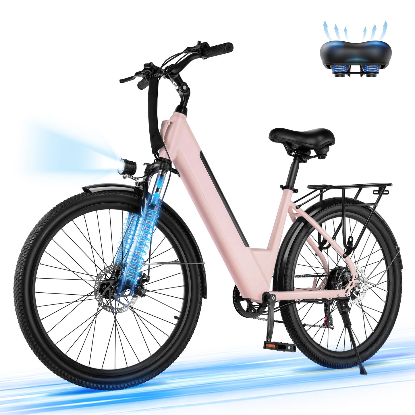 Hopepeak EB16PLUS 26" Electric Bike for Adults