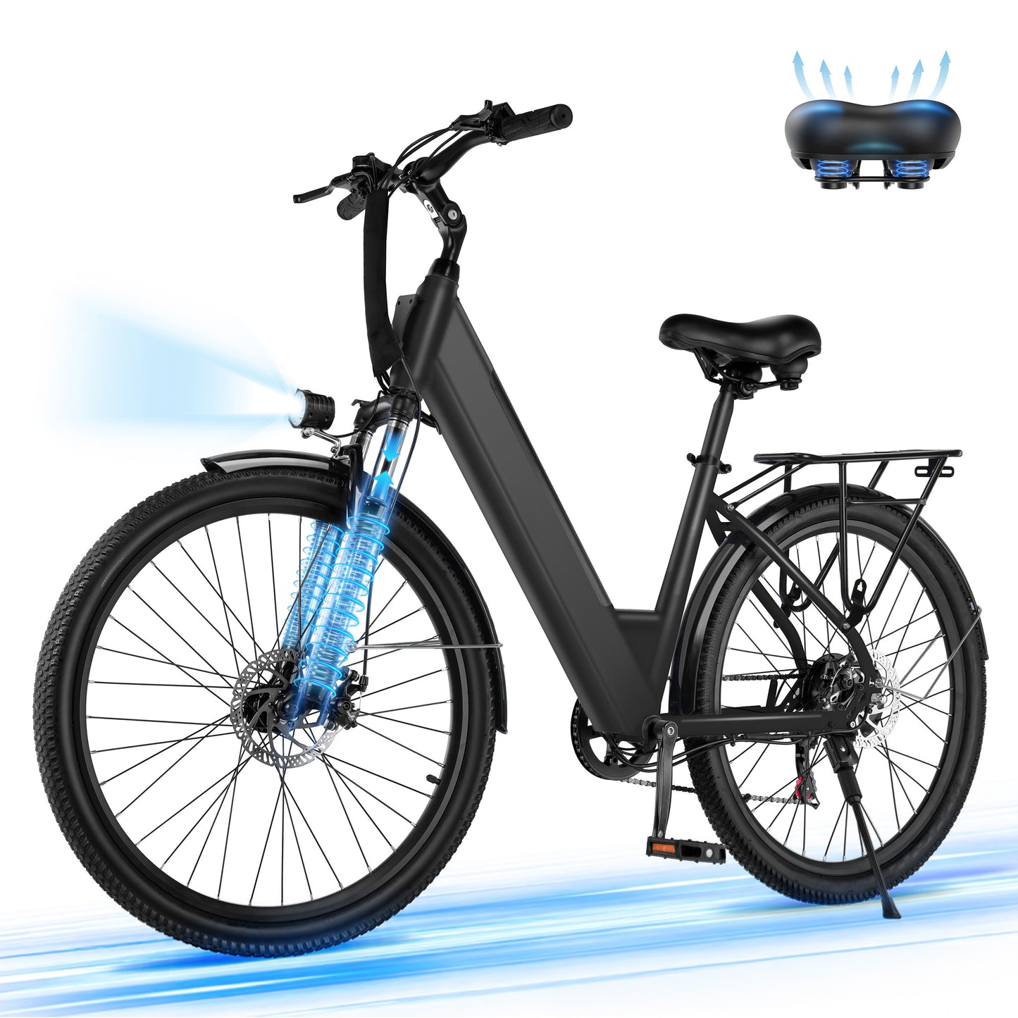 Hopepeak EB16PLUS 26" Electric Bike for Adults