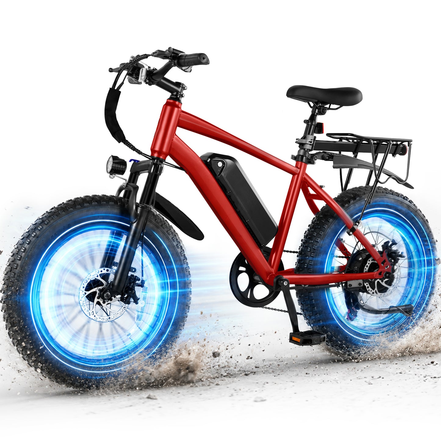 Hopepeak EB50 Fat Tire Electric Bike for Adults