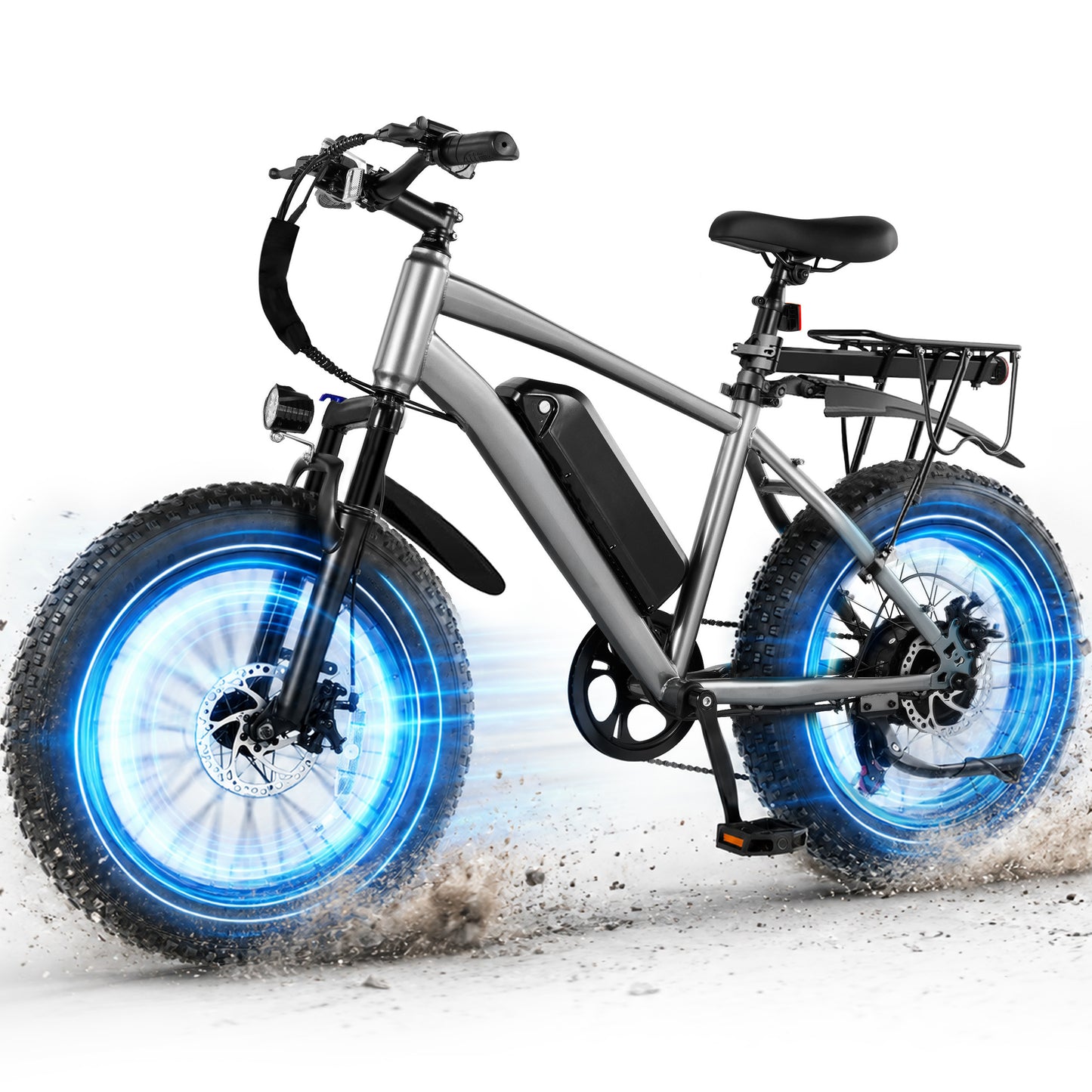 Hopepeak EB50 Fat Tire Electric Bike for Adults