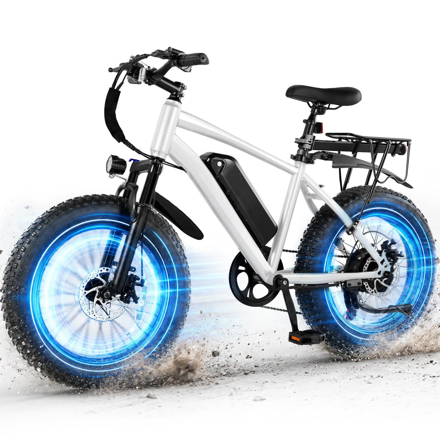 Hopepeak EB50 Fat Tire Electric Bike for Adults