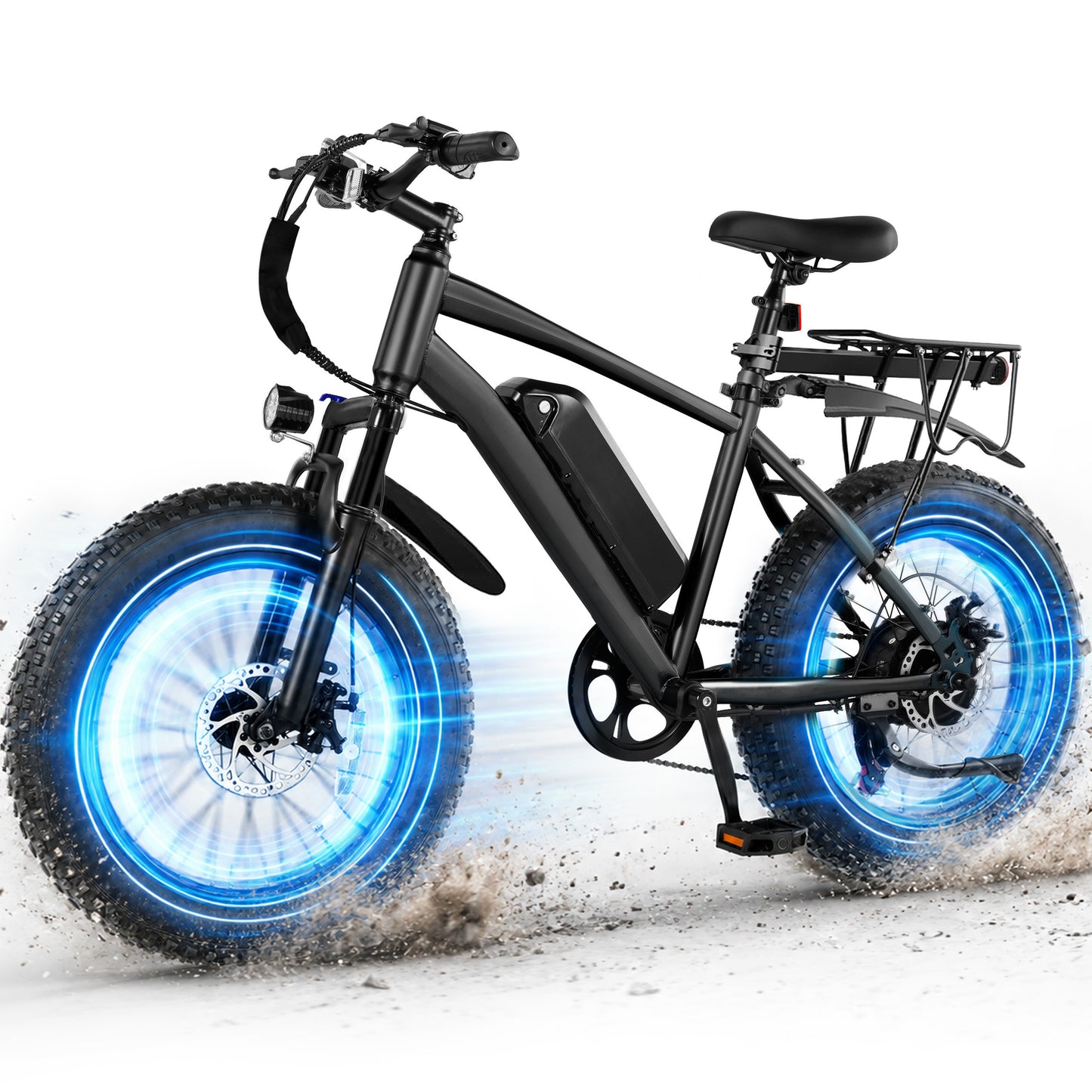 Hopepeak EB50 Fat Tire Electric Bike for Adults