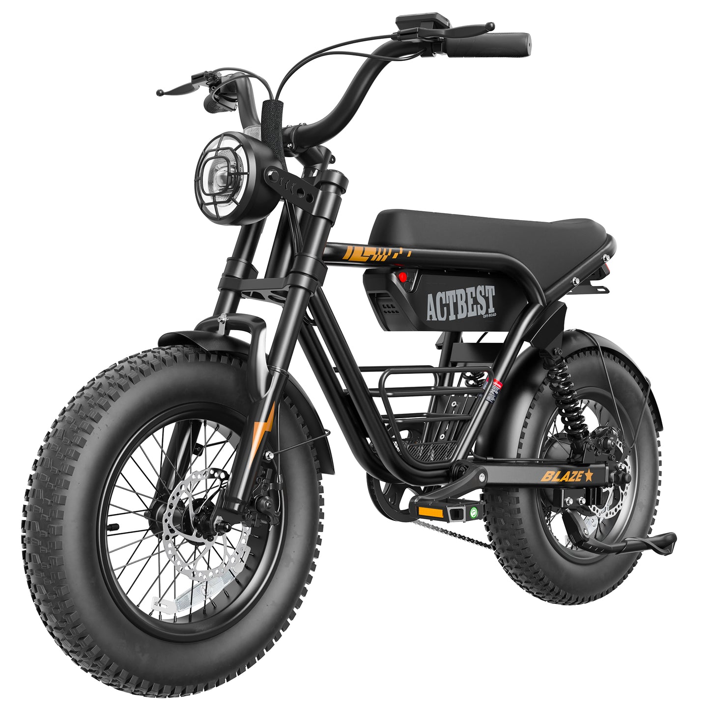 AT56 Blaze Retro Electric Bike for Adults