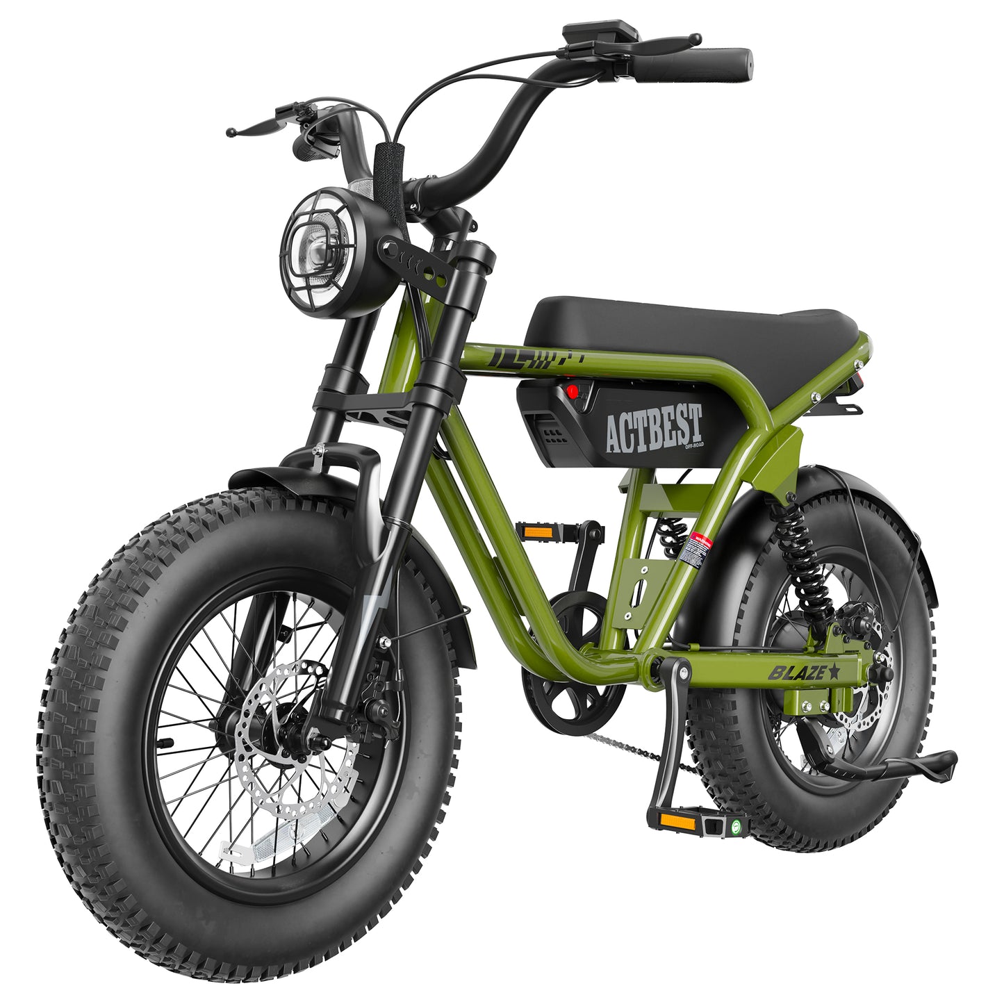 AT56 Blaze Retro Electric Bike for Adults
