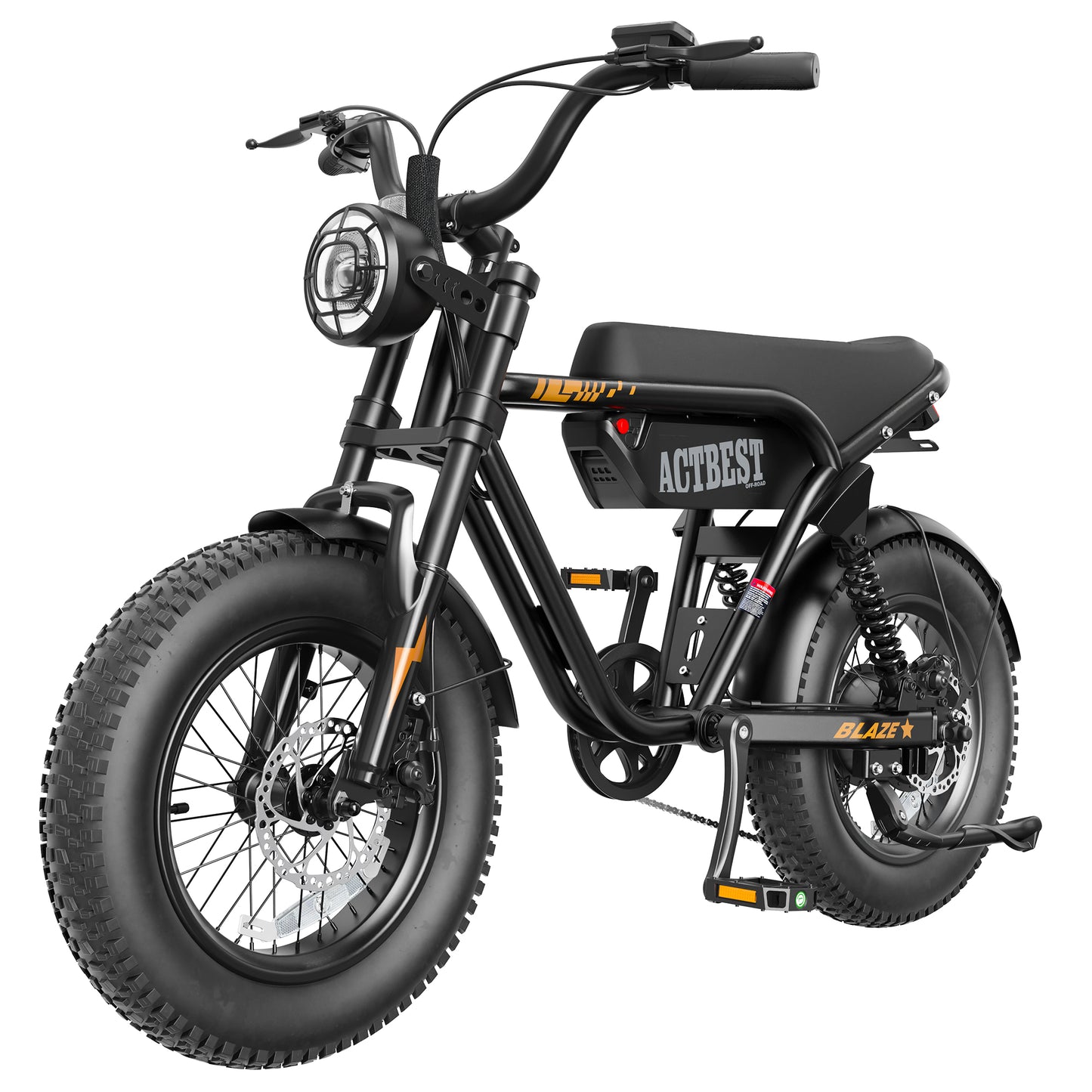AT56 Blaze Retro Electric Bike for Adults