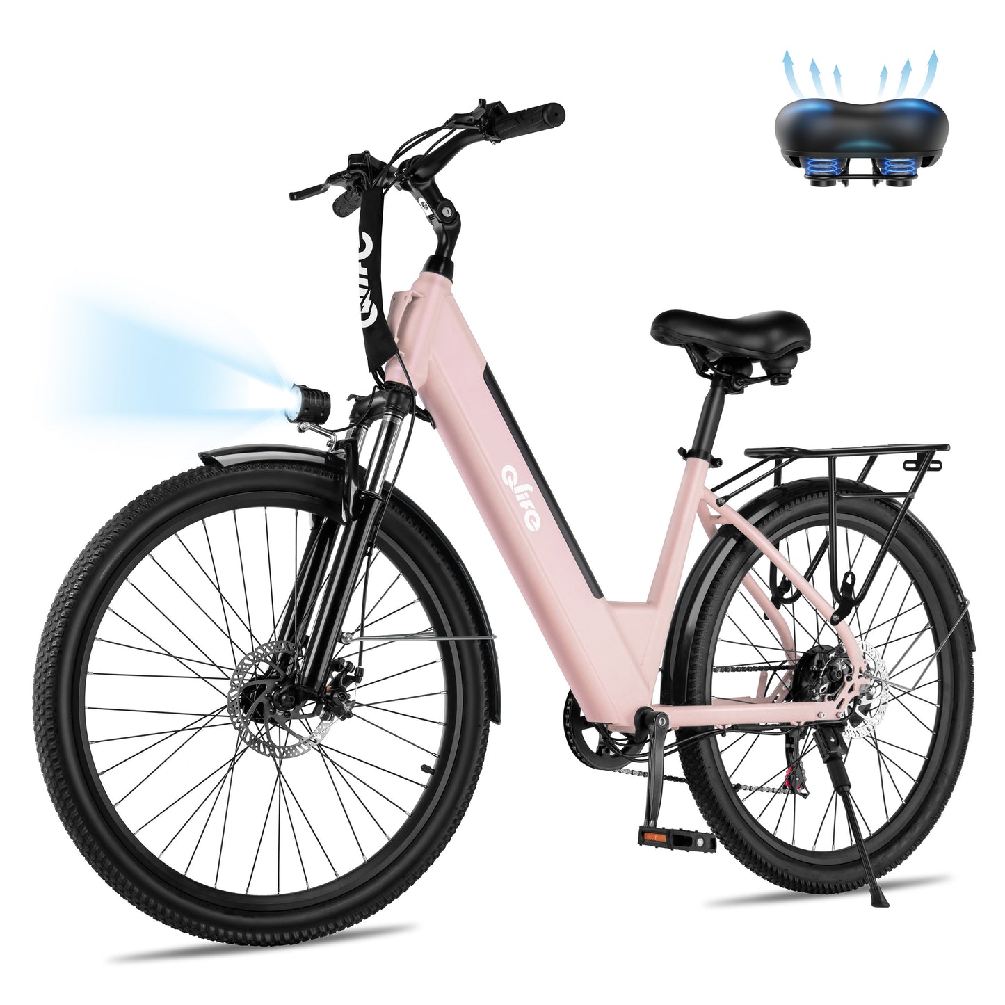 EB16Plus 26" Electric Bike for Adults Peak Over 750W Step-Through Ebik