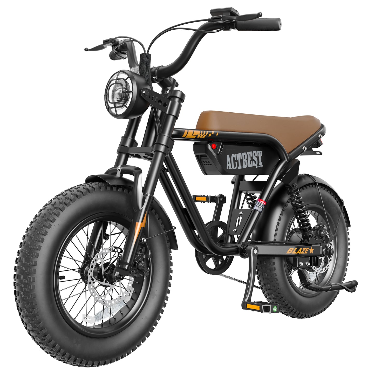 AT56 Blaze Retro Electric Bike for Adults